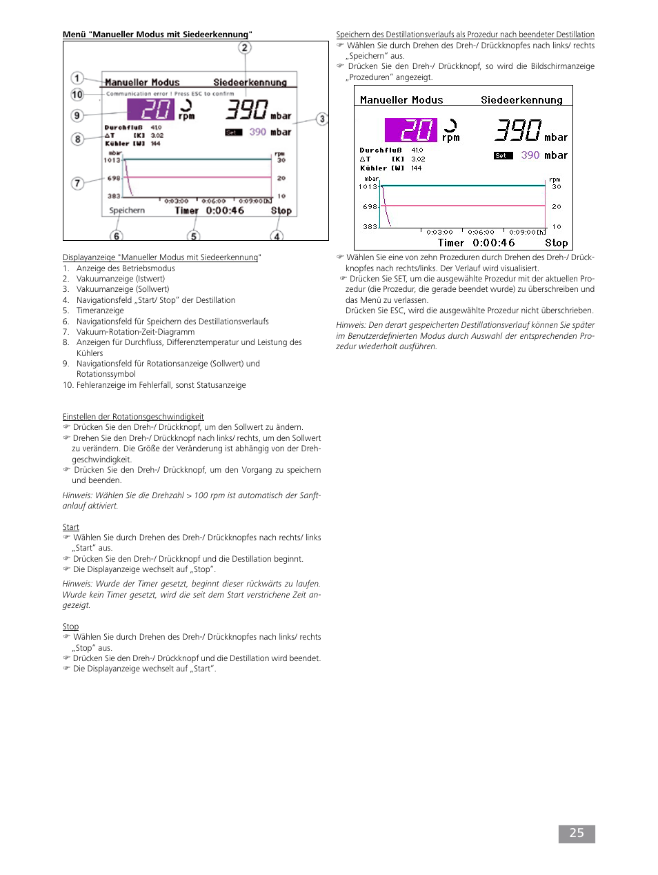 IKA RV 10 control FLEX auto User Manual | Page 25 / 172