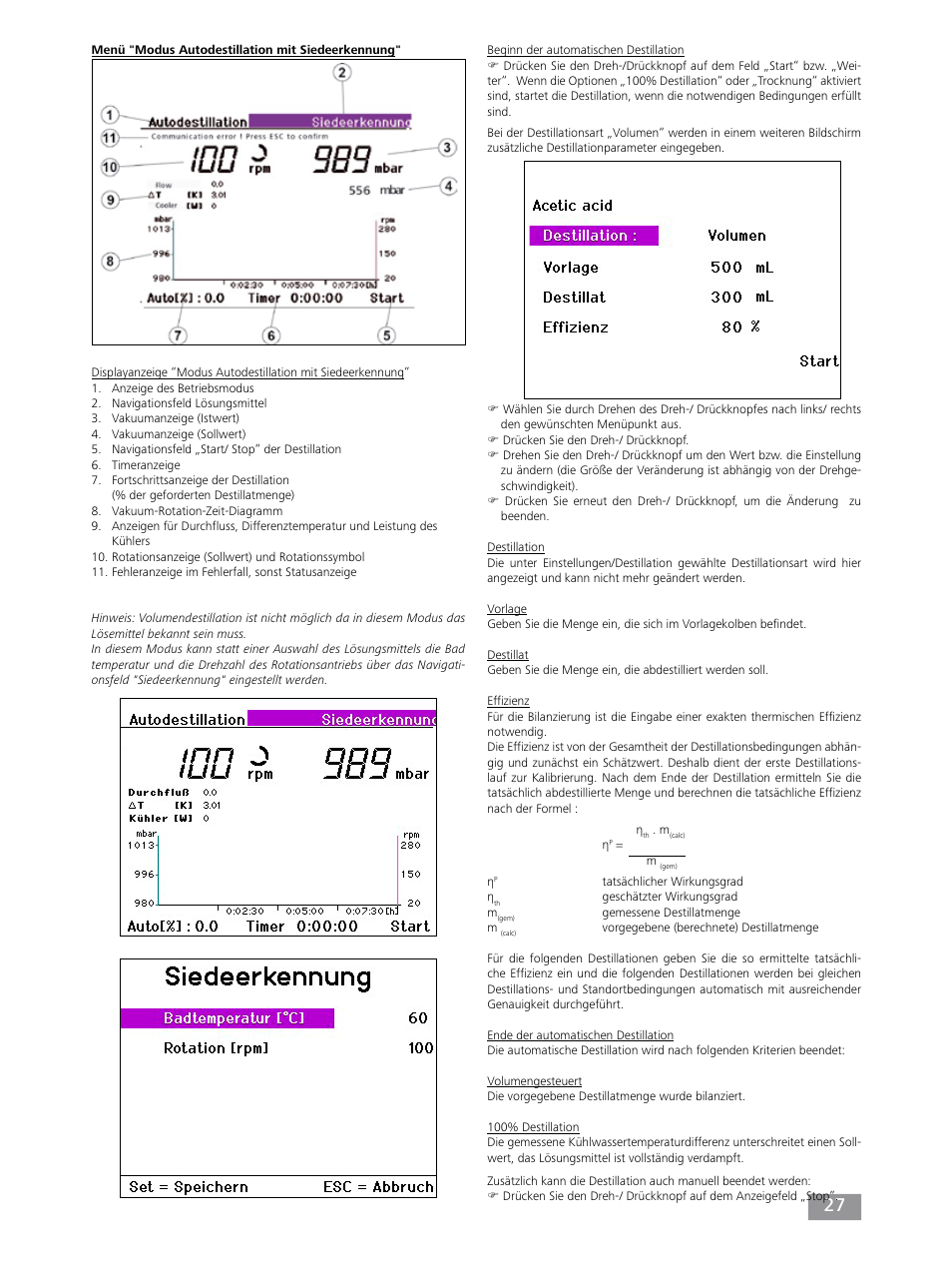 IKA RV 10 control FLEX auto User Manual | Page 27 / 172