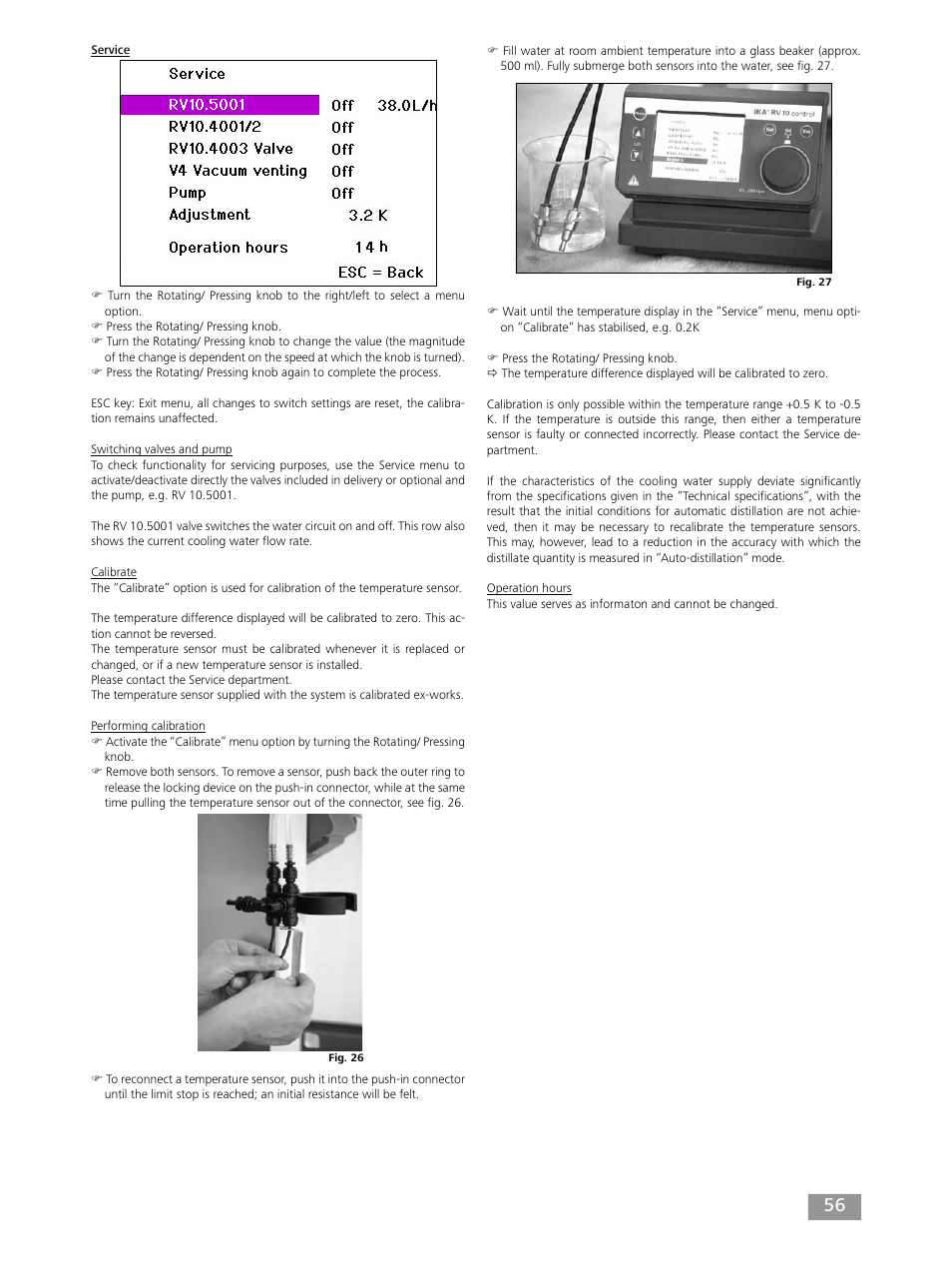 IKA RV 10 control FLEX auto User Manual | Page 56 / 172