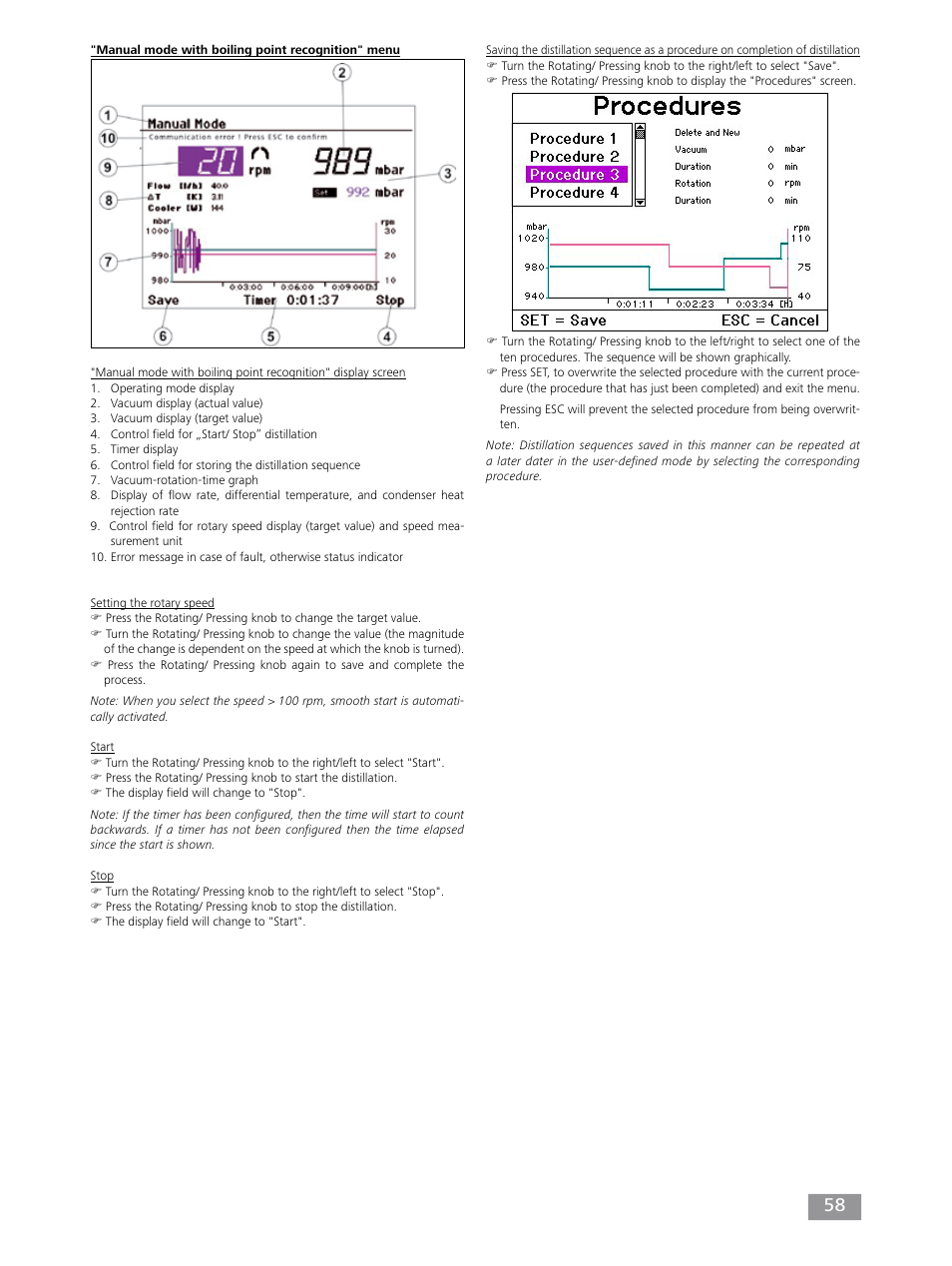IKA RV 10 control FLEX auto User Manual | Page 58 / 172