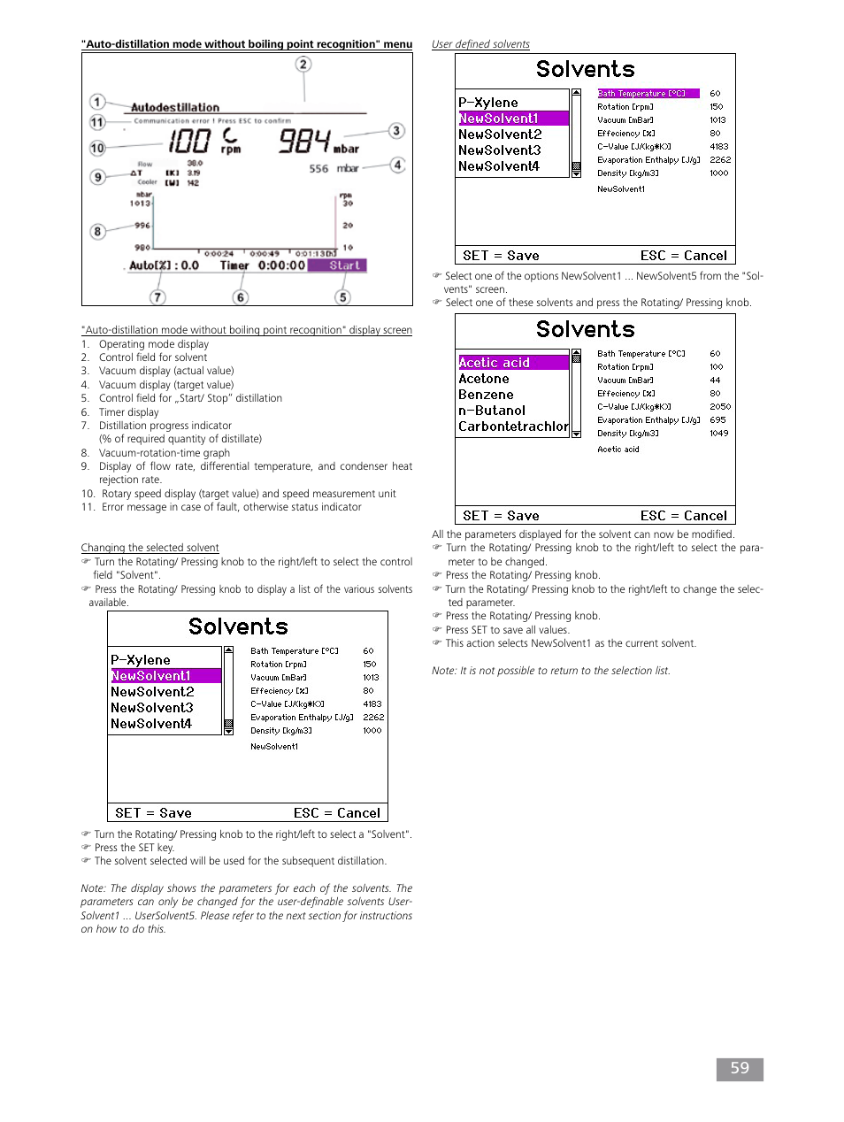 IKA RV 10 control FLEX auto User Manual | Page 59 / 172