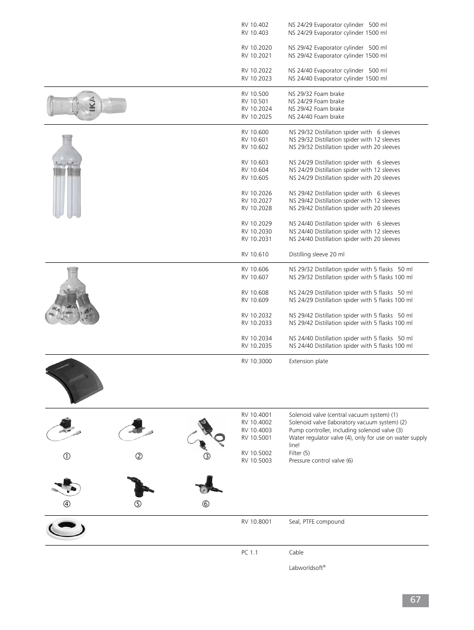 IKA RV 10 control FLEX auto User Manual | Page 67 / 172