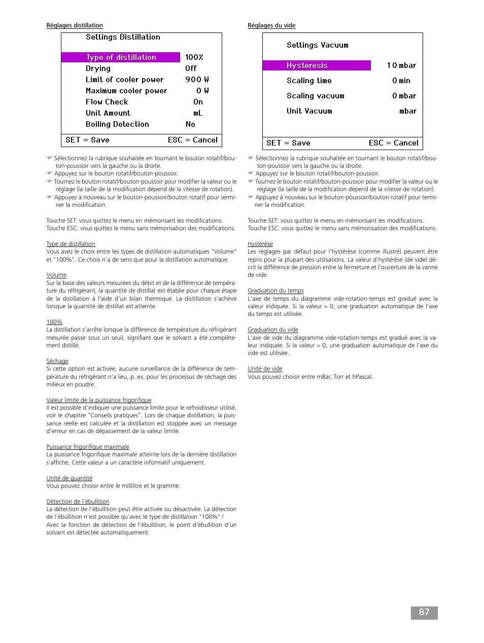 IKA RV 10 control FLEX auto User Manual | Page 87 / 172
