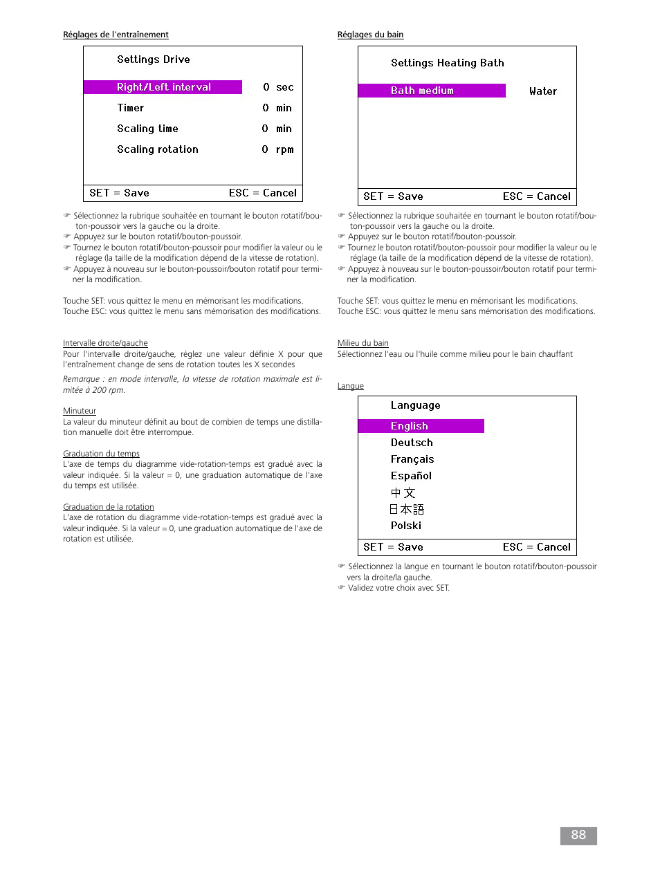 IKA RV 10 control FLEX auto User Manual | Page 88 / 172