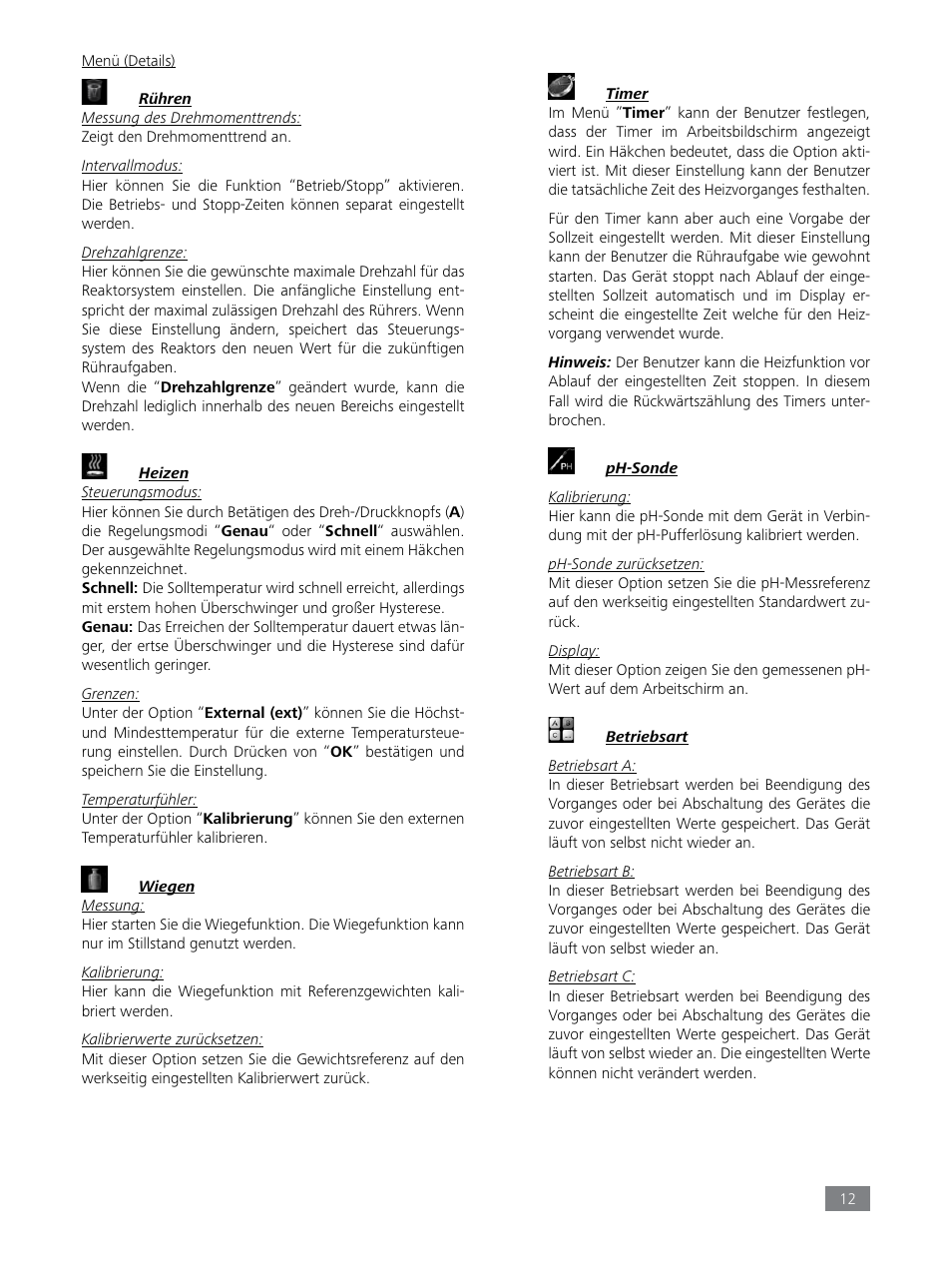 IKA LR 1000 control Package User Manual | Page 12 / 104