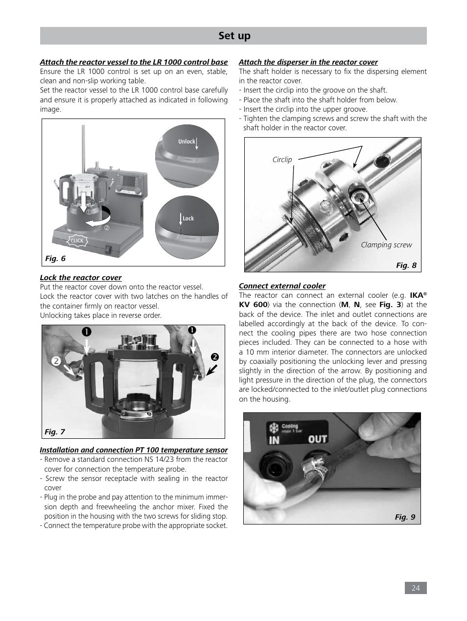 Set up | IKA LR 1000 control Package User Manual | Page 24 / 104