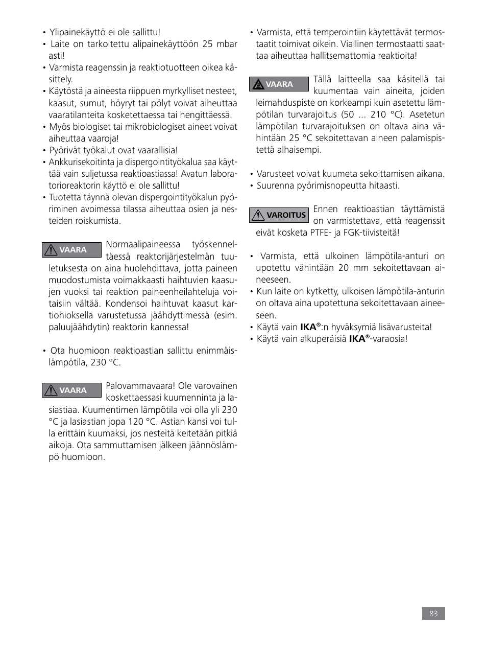 IKA LR 1000 control Package User Manual | Page 83 / 104