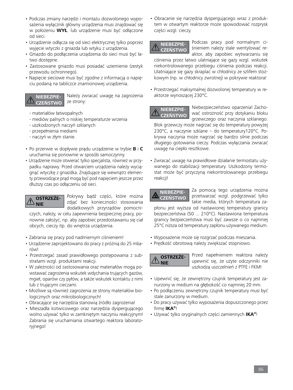 IKA LR 1000 control Package User Manual | Page 86 / 104