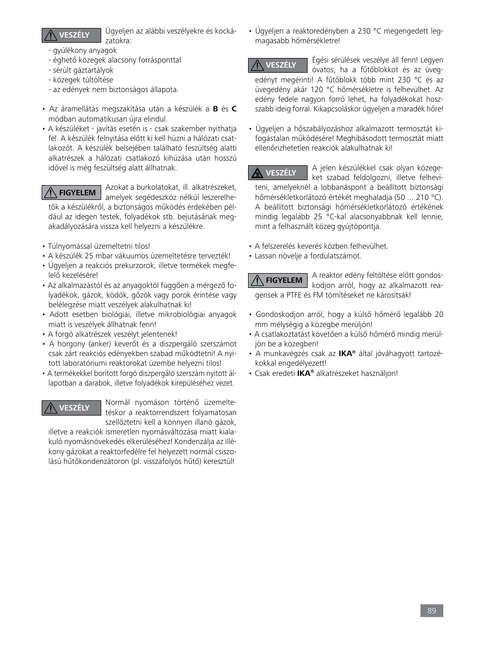 IKA LR 1000 control Package User Manual | Page 89 / 104