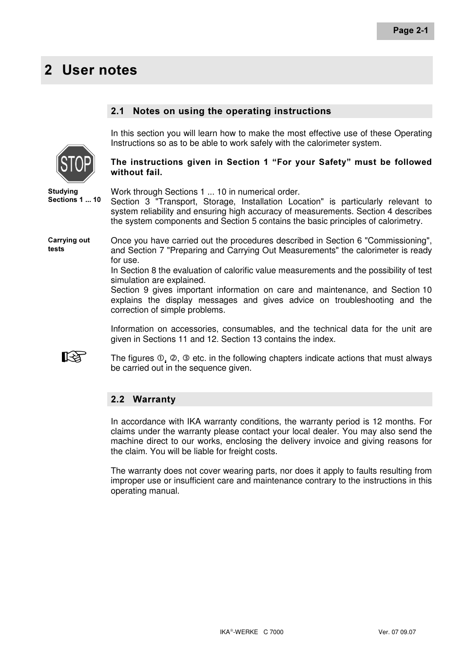8vhu qrwhv | IKA C 7000 Grundausstattung Set 2 User Manual | Page 11 / 74