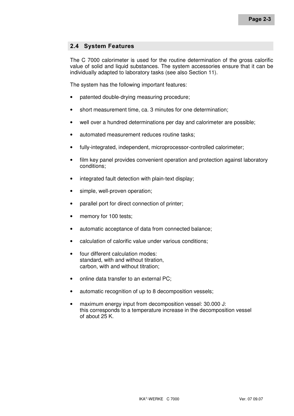 IKA C 7000 Grundausstattung Set 2 User Manual | Page 13 / 74