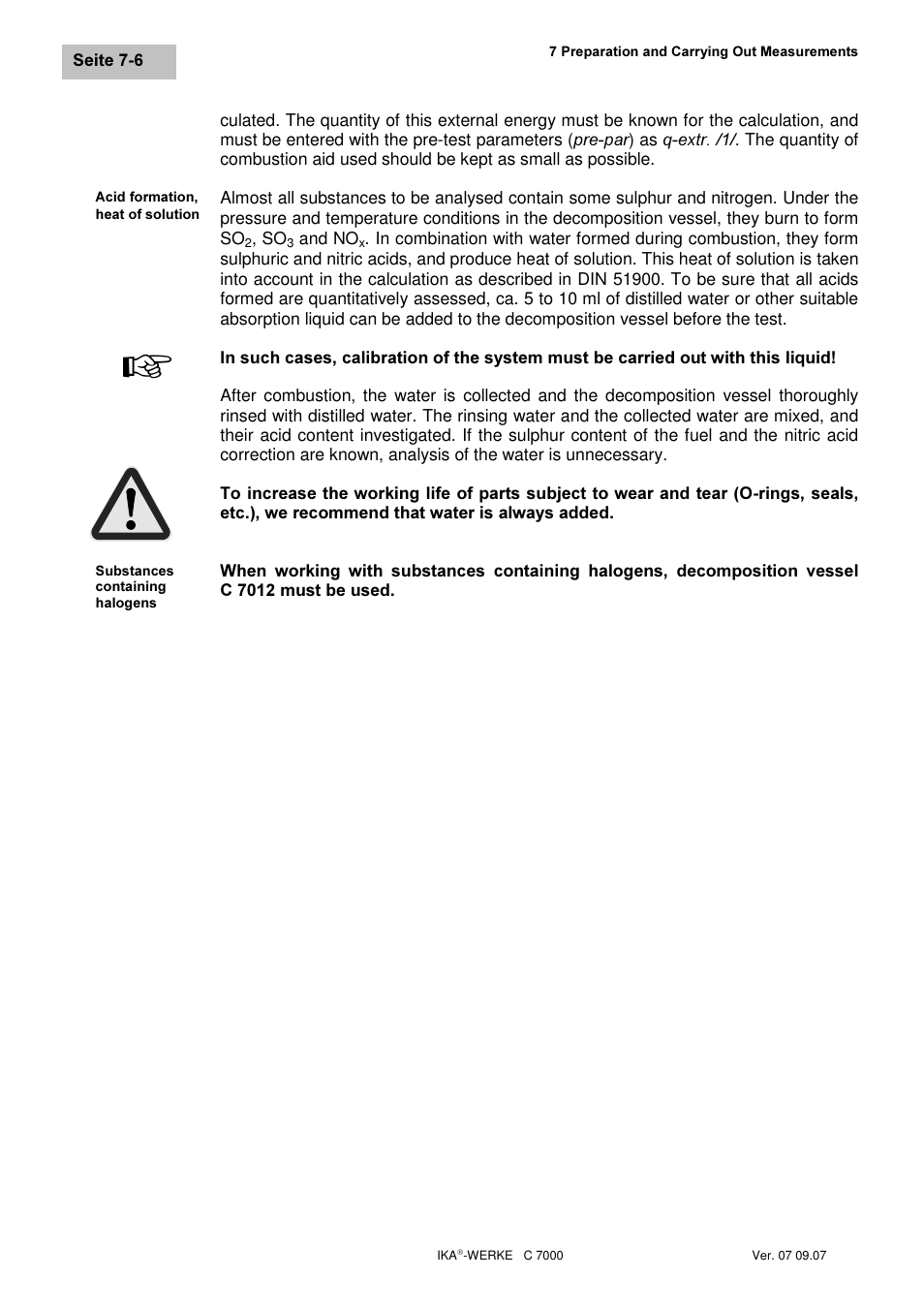 IKA C 7000 Grundausstattung Set 2 User Manual | Page 44 / 74