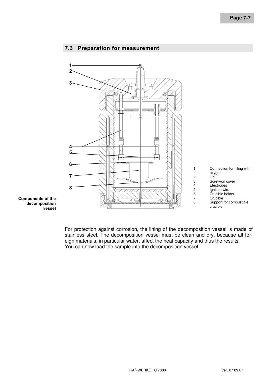 3uhsdudwlrq iru phdvxuhphqw | IKA C 7000 Grundausstattung Set 2 User Manual | Page 45 / 74