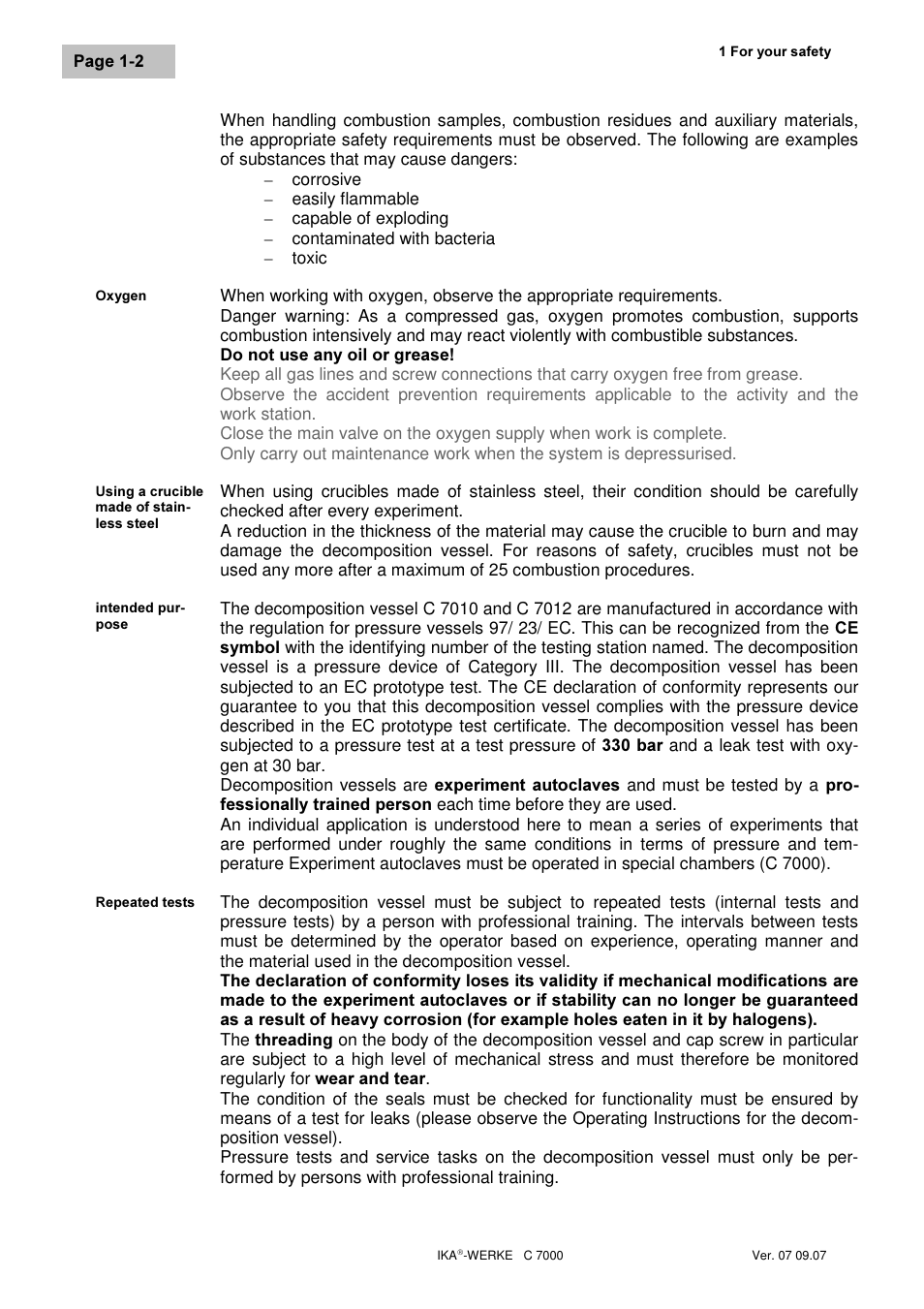 IKA C 7000 Grundausstattung Set 2 User Manual | Page 8 / 74