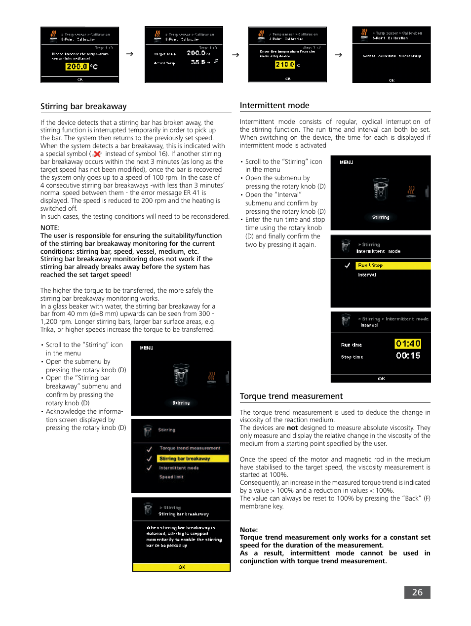 26 g g | IKA RET control-visc User Manual | Page 26 / 88