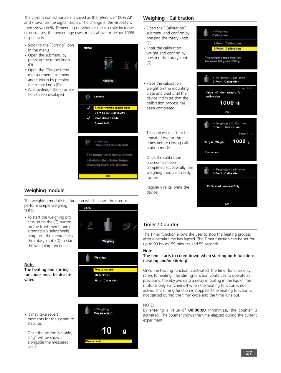 IKA RET control-visc User Manual | Page 27 / 88