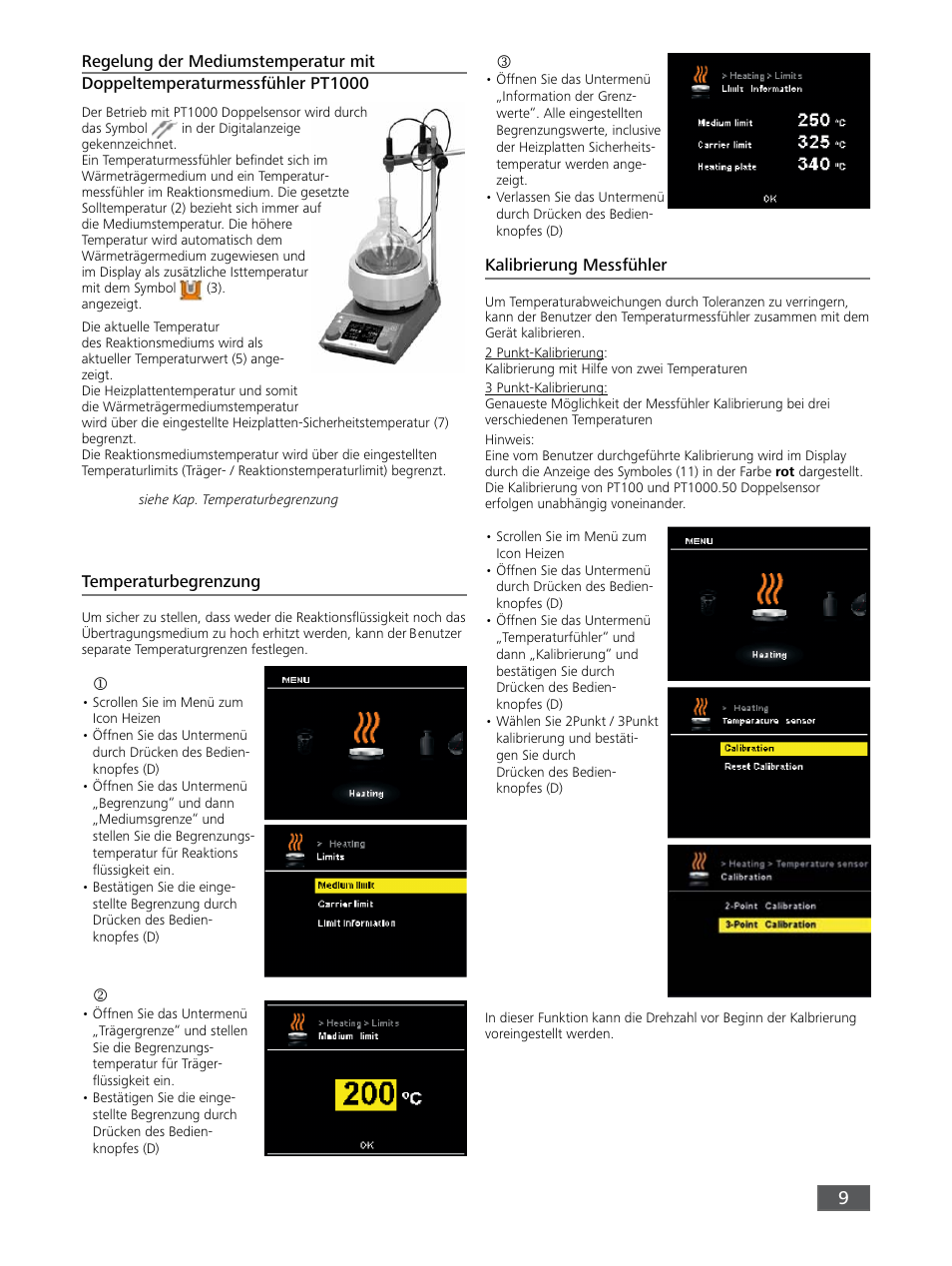 IKA RET control-visc User Manual | Page 9 / 88