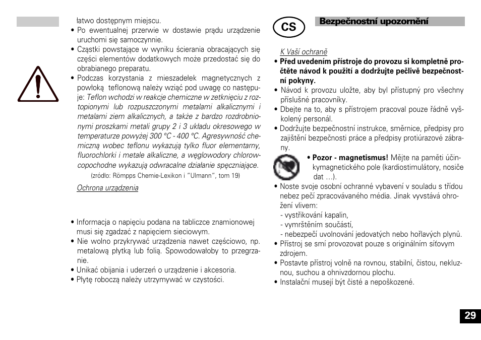 IKA Big squid User Manual | Page 29 / 40