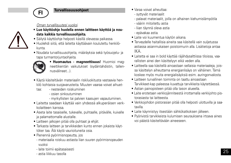 IKA Lab disc User Manual | Page 25 / 40