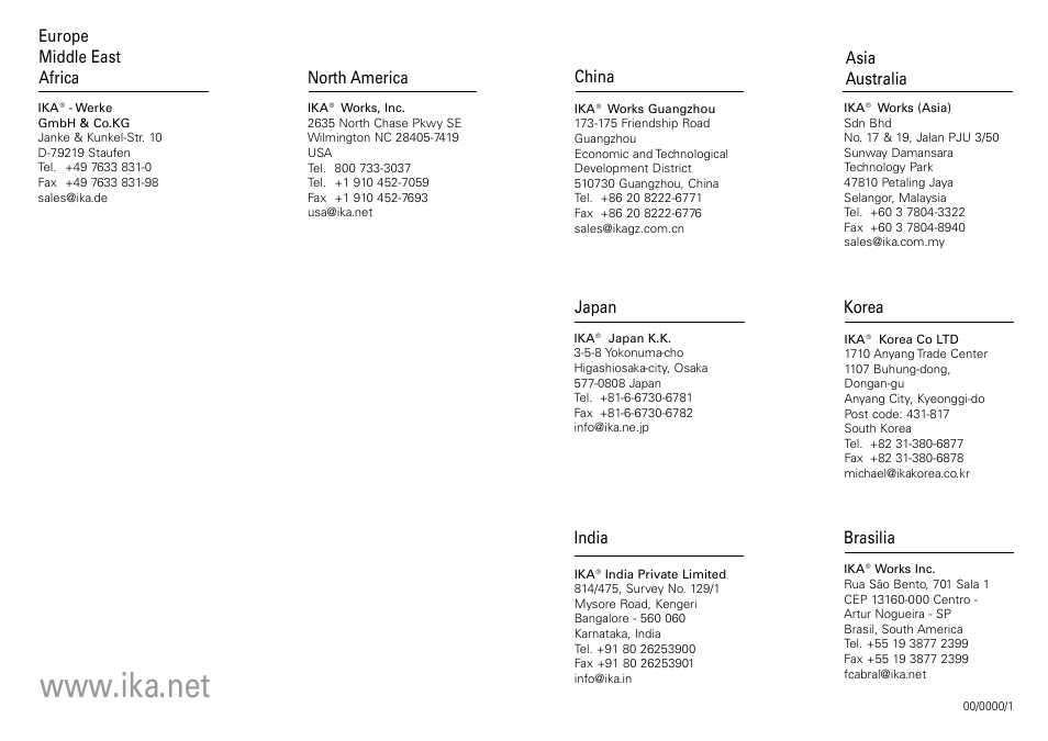 IKA Lab disc User Manual | Page 40 / 40