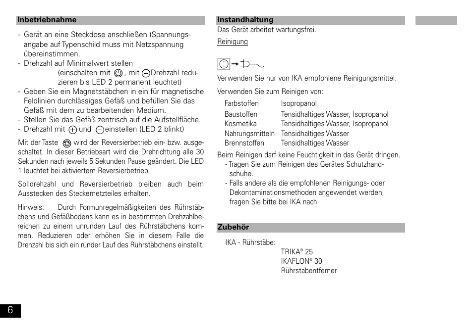 IKA Lab disc User Manual | Page 6 / 40