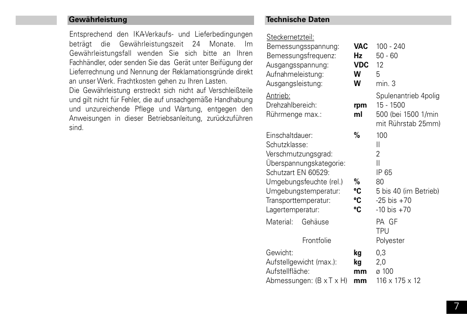 IKA Lab disc User Manual | Page 7 / 40
