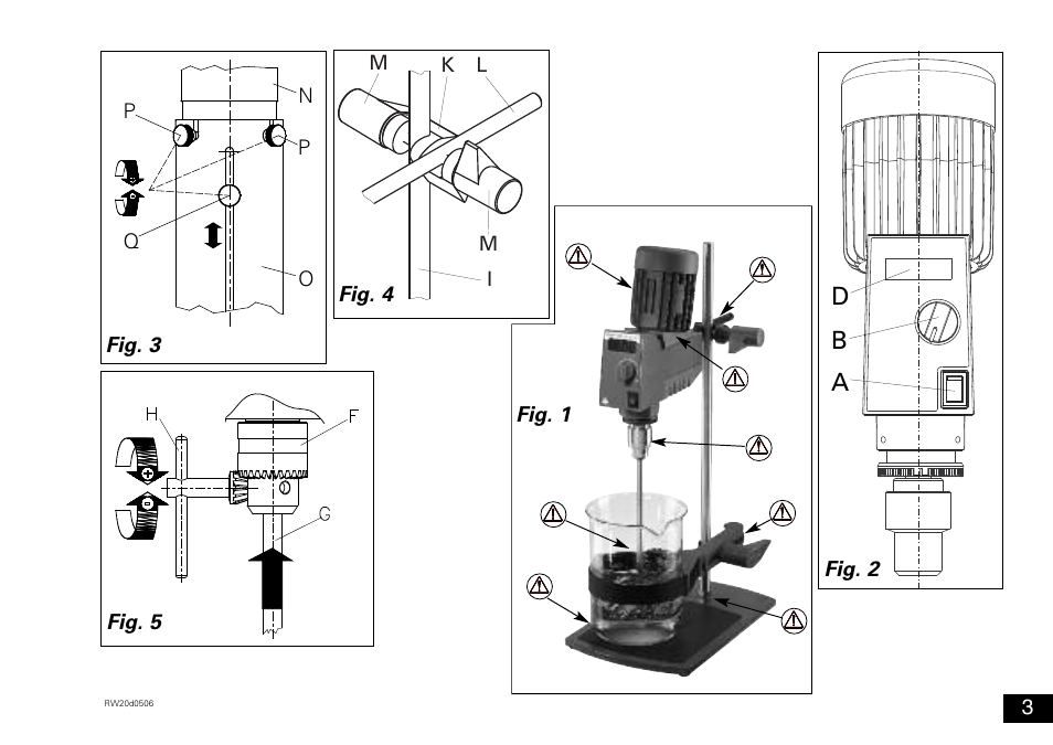 Ab d | IKA RW 20 digital User Manual | Page 3 / 28