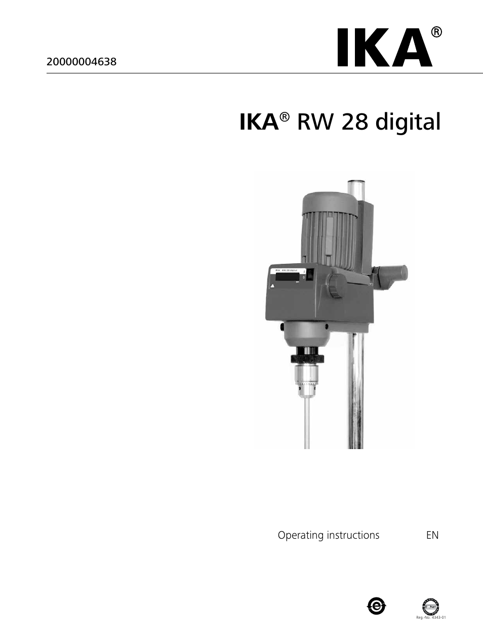 IKA RW 28 digital User Manual | 13 pages