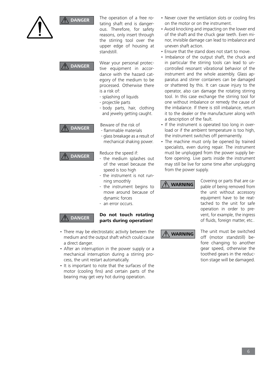 IKA RW 28 digital User Manual | Page 6 / 13