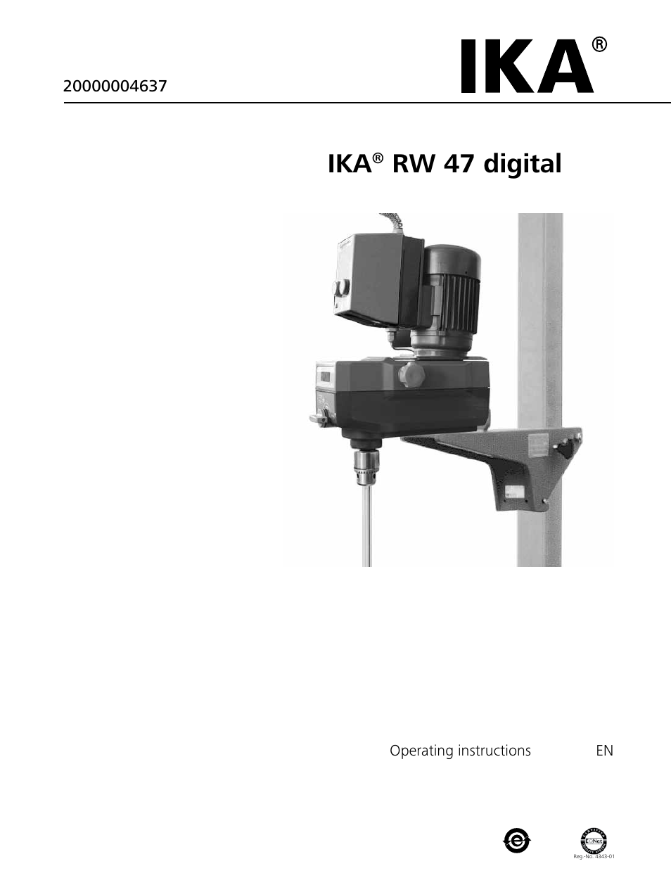 IKA RW 47 digital User Manual | 17 pages
