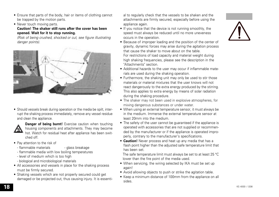 IKA KS 4000 ic control User Manual | Page 18 / 84