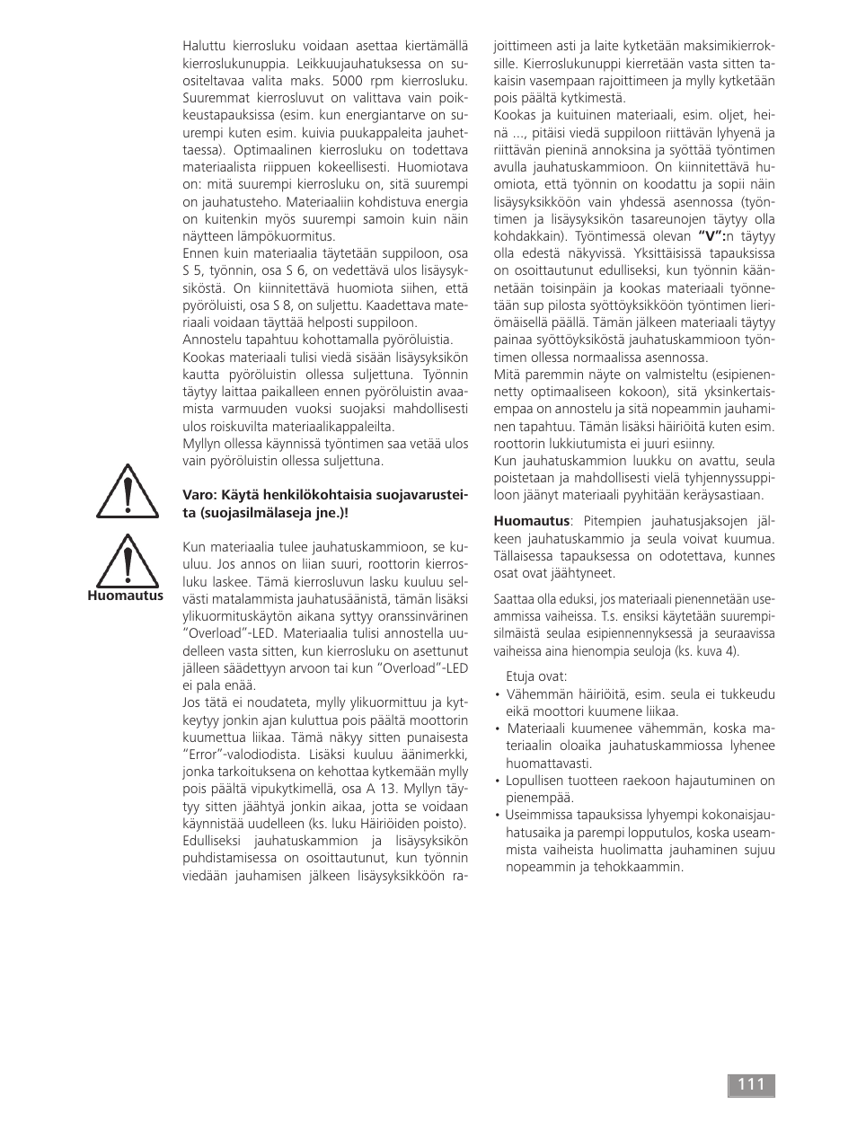 IKA MF 10 basic User Manual | Page 111 / 140