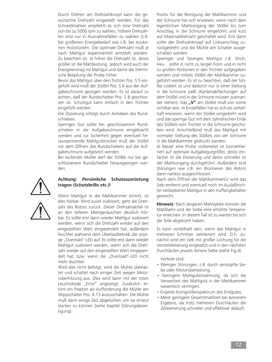 IKA MF 10 basic User Manual | Page 12 / 140