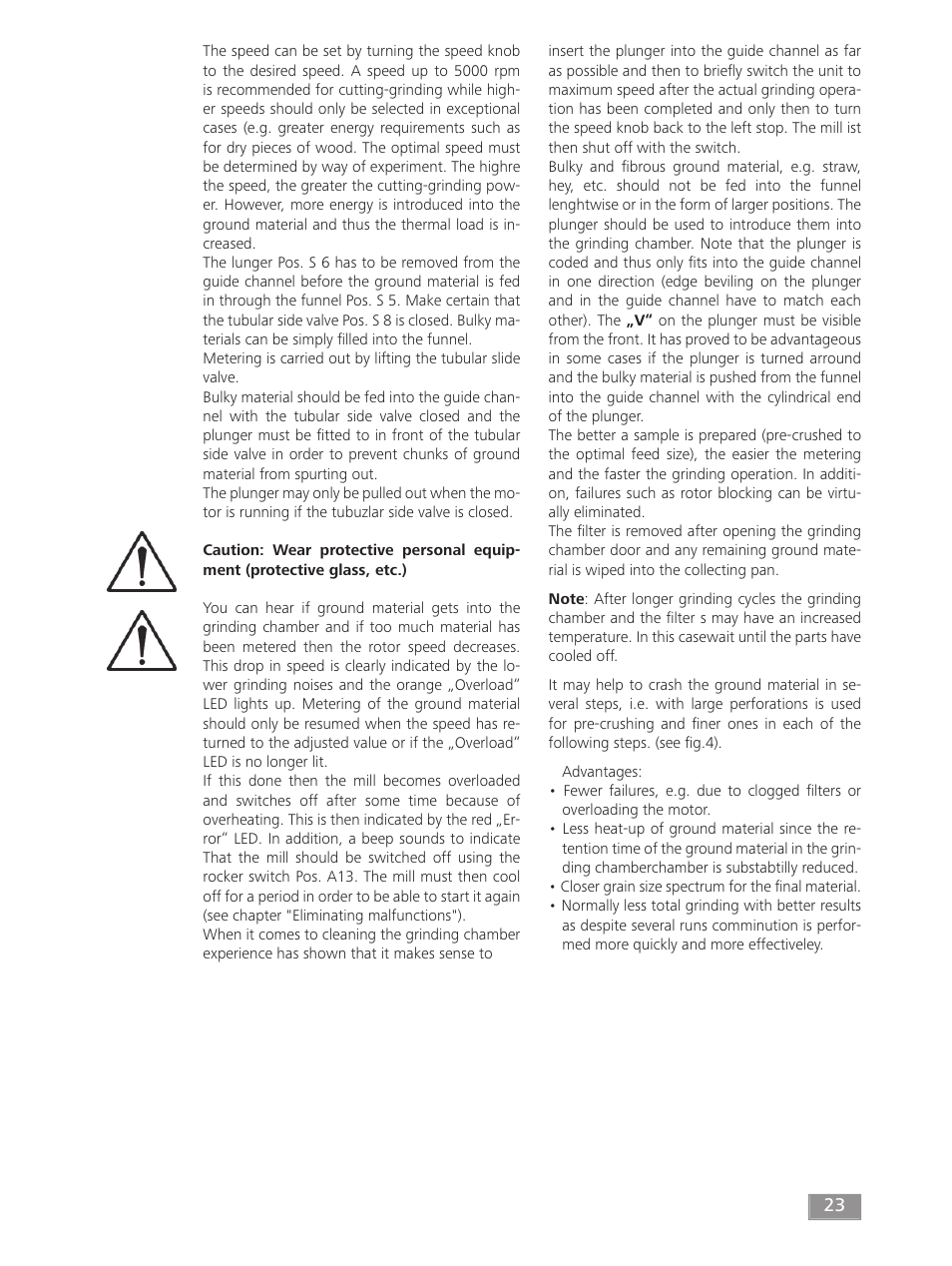 IKA MF 10 basic User Manual | Page 23 / 140
