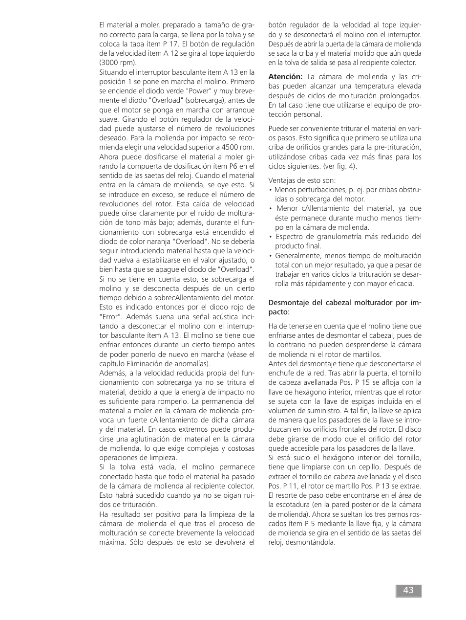 IKA MF 10 basic User Manual | Page 43 / 140