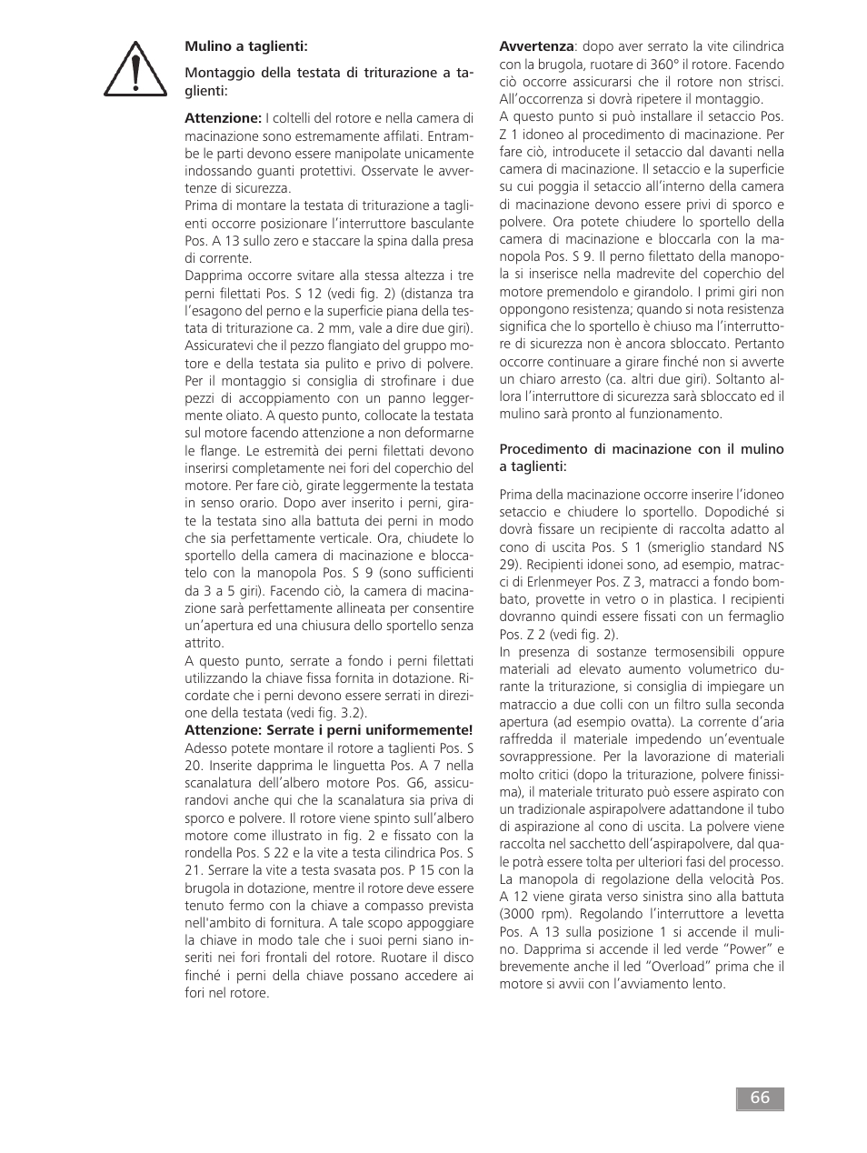 IKA MF 10 basic User Manual | Page 66 / 140