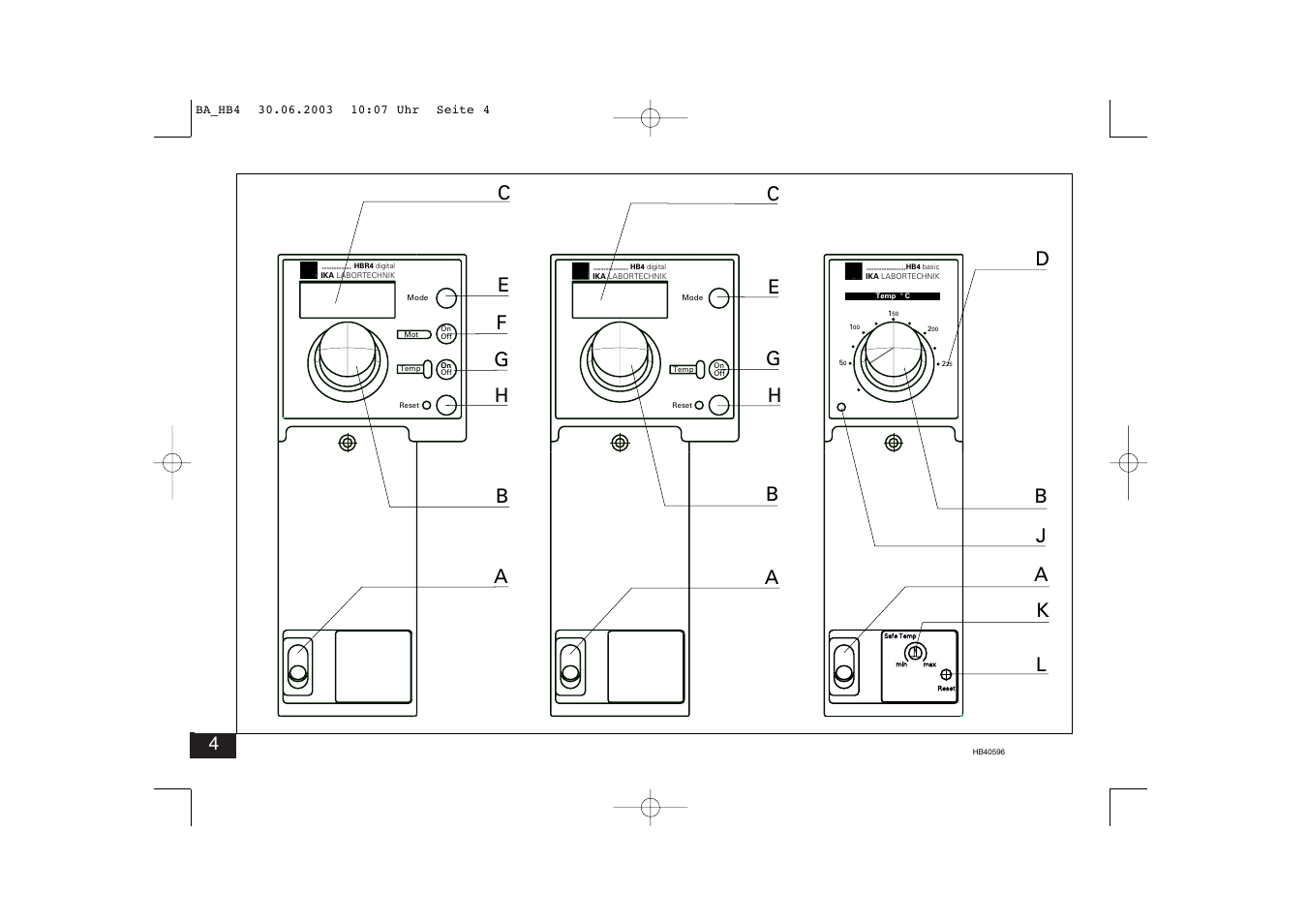 IKA HB 4 basic User Manual | Page 4 / 26