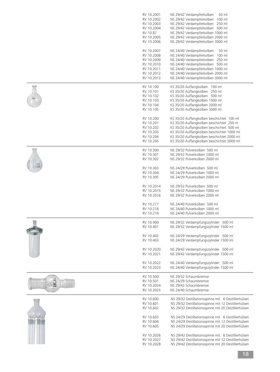 IKA RV 10 digital FLEX User Manual | Page 18 / 84