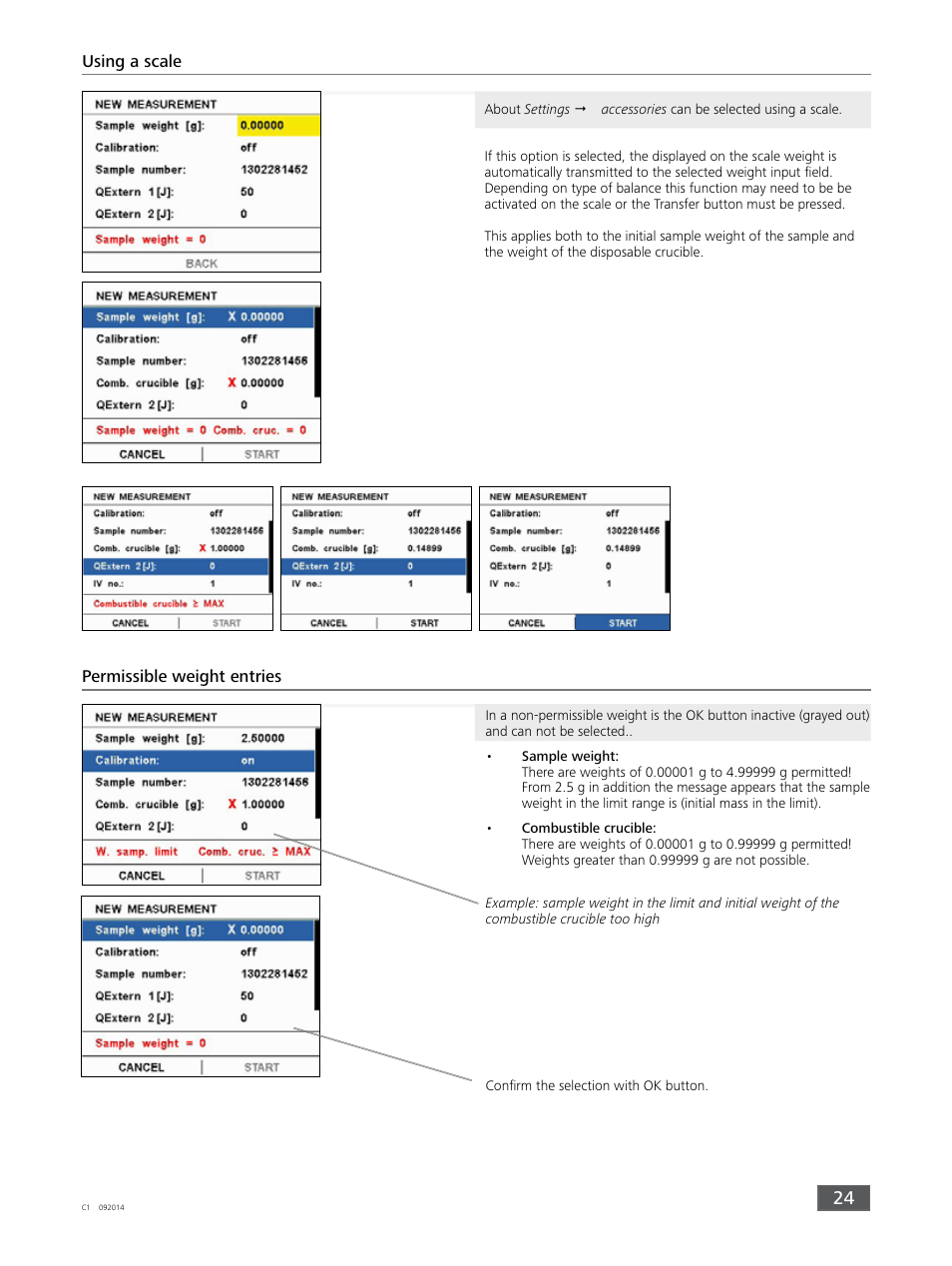 IKA C 1 Package 1/10 User Manual | Page 24 / 44