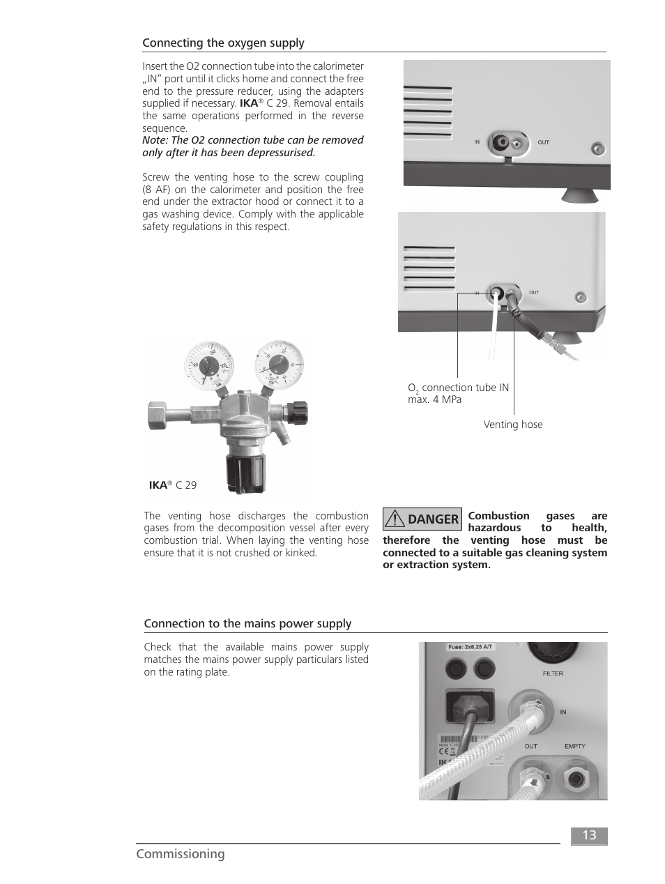 IKA C 6000 isoperibol Package 2/12 User Manual | Page 13 / 64