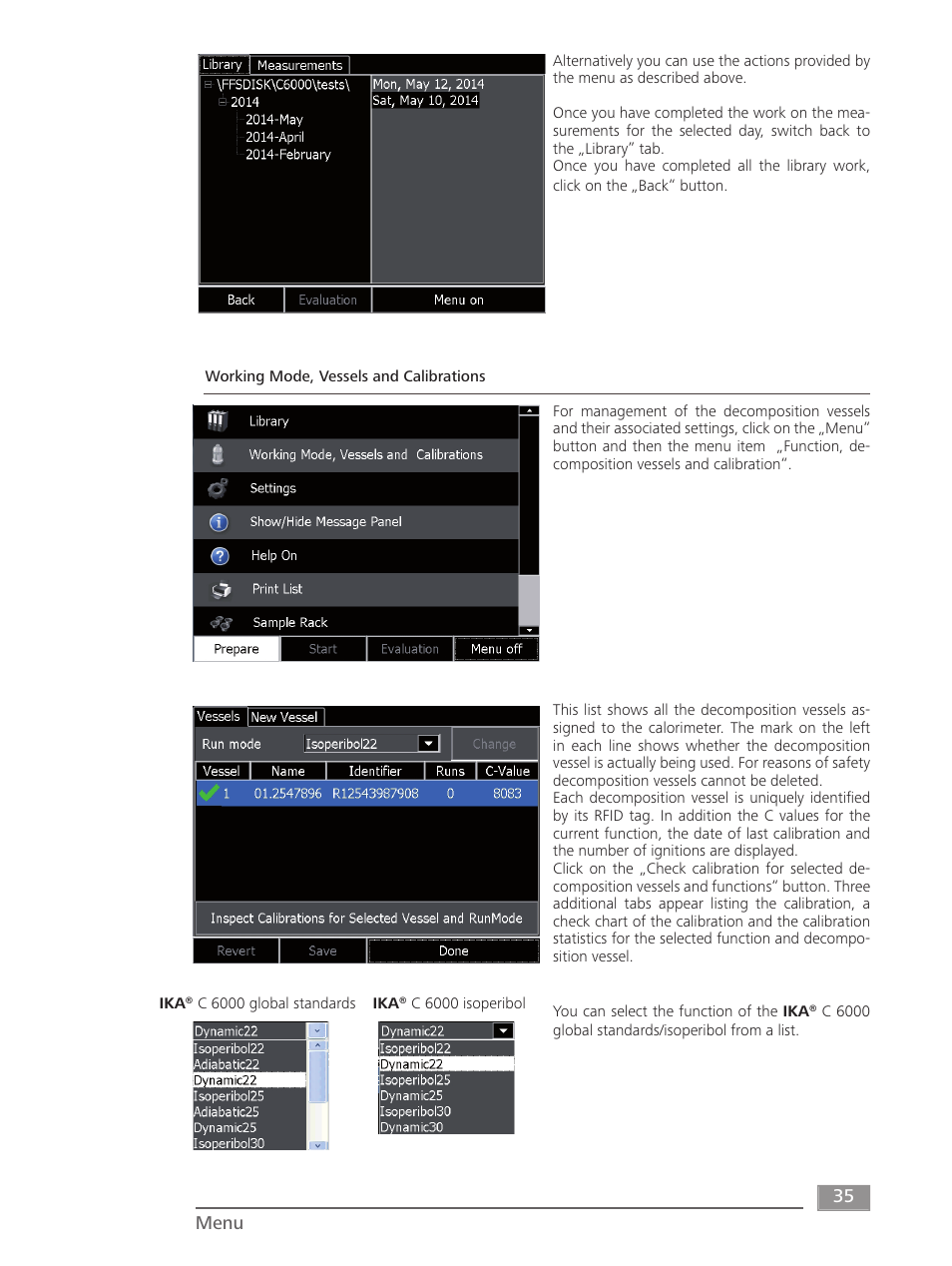IKA C 6000 isoperibol Package 2/12 User Manual | Page 35 / 64