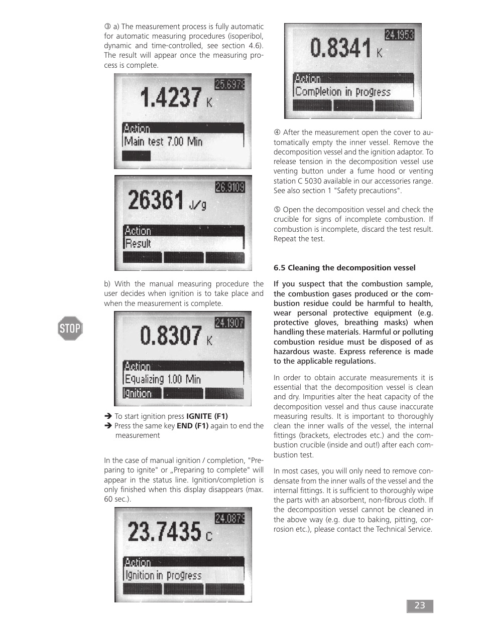 IKA C 200 User Manual | Page 23 / 32