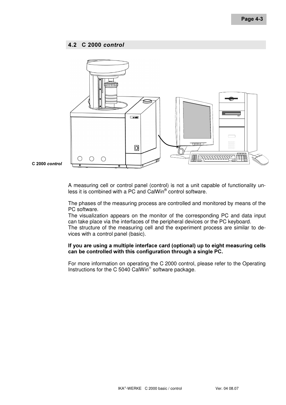 Frqwuro | IKA C 2000 control User Manual | Page 19 / 92