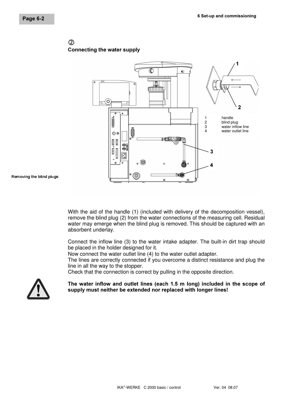 IKA C 2000 control User Manual | Page 26 / 92
