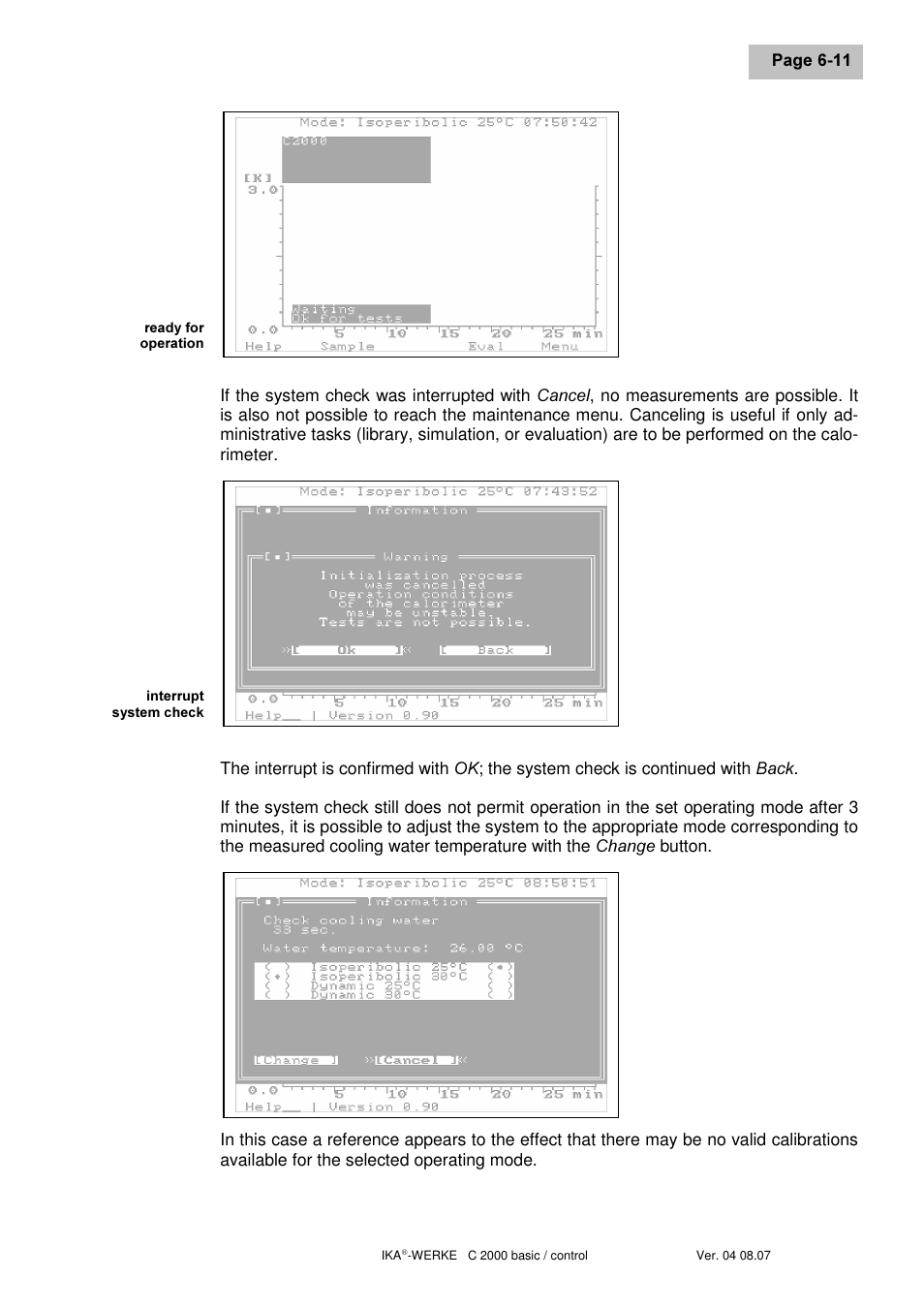 IKA C 2000 control User Manual | Page 35 / 92