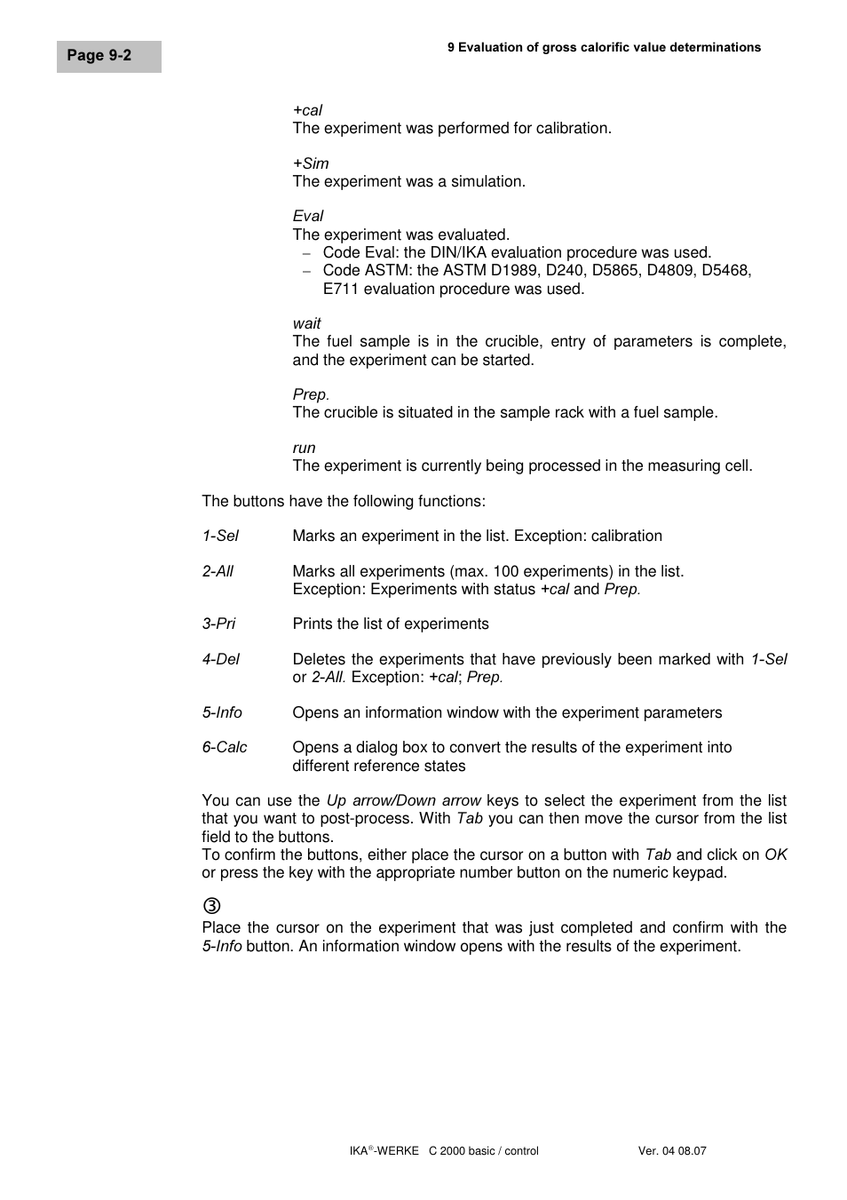 IKA C 2000 control User Manual | Page 62 / 92