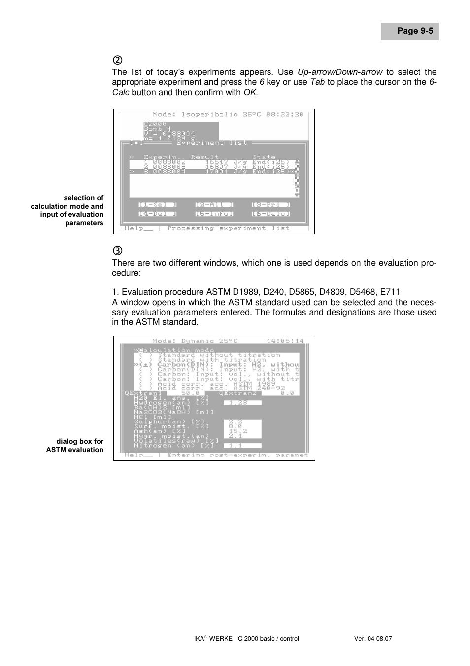 IKA C 2000 control User Manual | Page 65 / 92