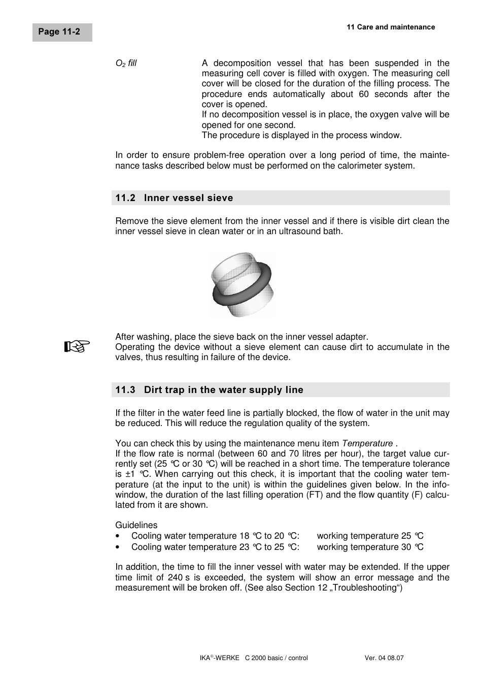 IKA C 2000 control User Manual | Page 74 / 92