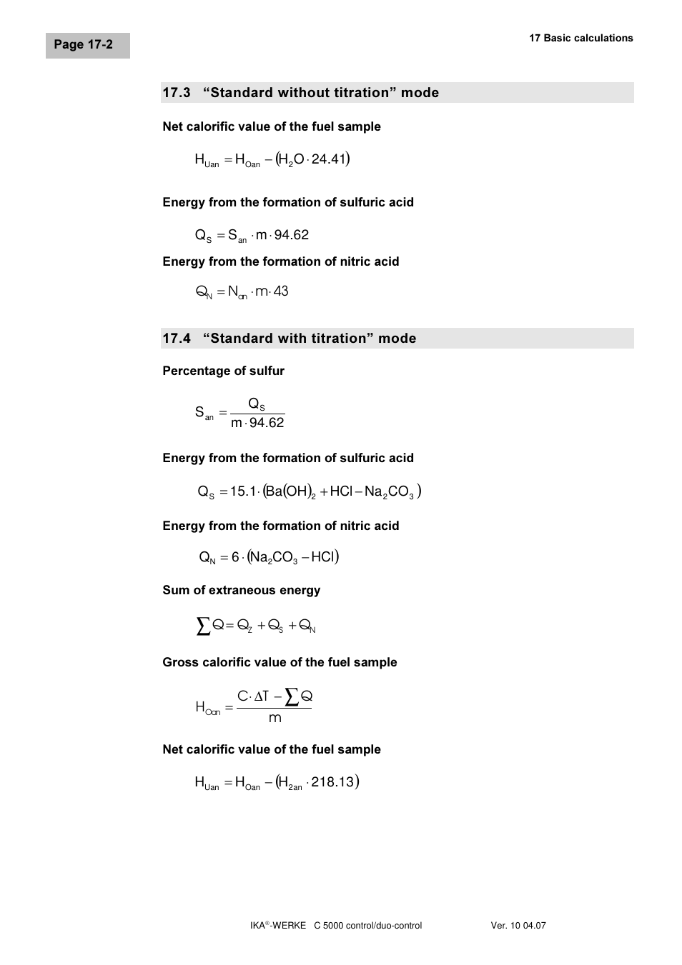 IKA C 5000 control Package 2/12 User Manual | Page 112 / 128