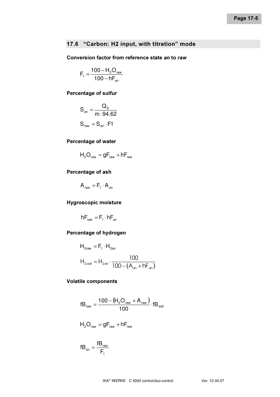 IKA C 5000 control Package 2/12 User Manual | Page 115 / 128